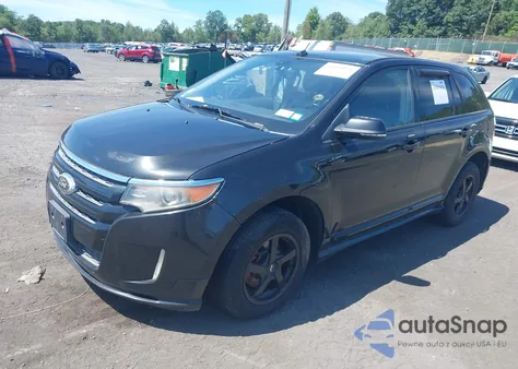2013 Ford Edge Sport from USA, damaged, VIN 2FMDK4AK6DBE15388